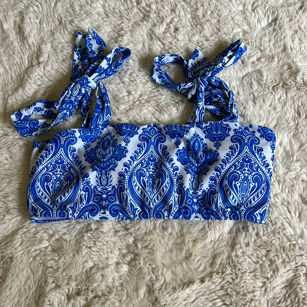 SHEIN bandanna bikini top!